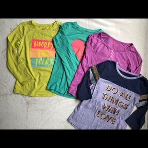 4 Cat&Jack Long Sleeve Shirts